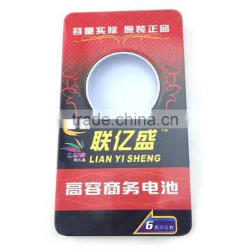Battery Tin Cans With PVC Window photo-3