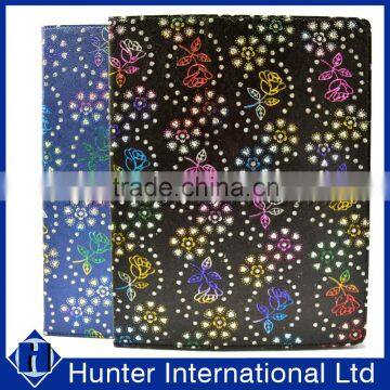 Colurful Diamond Bling Flower Tablet Case For iPad 4