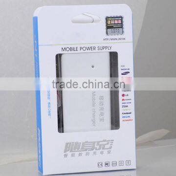 5v Input port mobile battery pack with AC plug 220v input voltage, MP011