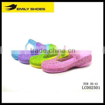 2016 new EVA Outsole PVC Upper Fashion Clogs Shoe