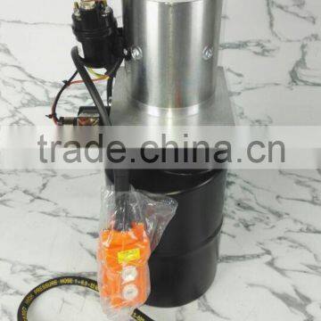 Customized 12v hydraulic power pack unit for tipper trailer