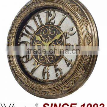 Old Fashion Antique Brass Clock