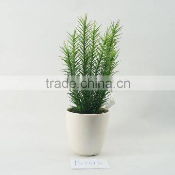 potted artificial grass bonsai/artificial plant wholesale China supplier