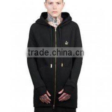 Long Hoodie/ Tall Hoodie/ Street wear Thumb hoodies