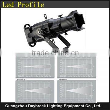 led soft light spot profile image projector 180w DMX512 LED Ellipsoidal theater light party stage 3200k 6500k RGB