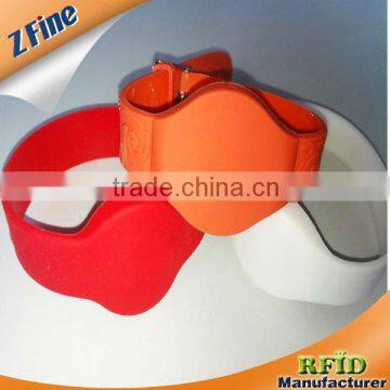 bracelets of u.s. $1/silicone rfid wristband