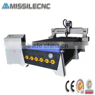 2016 shandong jinan missile 1325 wood router cnc with vacum