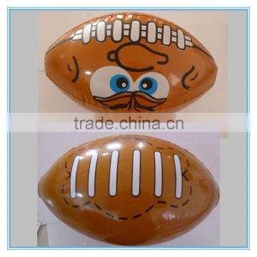 pvc inflatable rugby ball, beach rugby ball