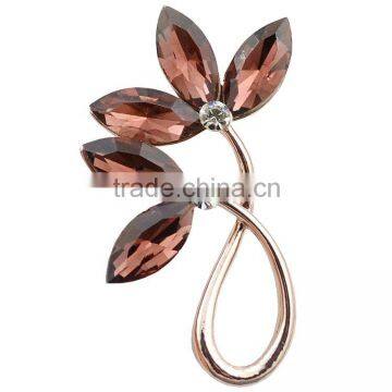 The New 2015 Leaf Shape Brooch Europe And The United States Process Both Men And Women Pin photo-3