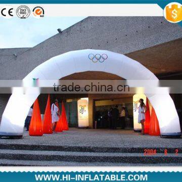 Portable inflatable wedding arch with led light for party event party decoration