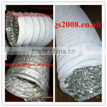 PVC foil duct ventilation hose with minimum weight