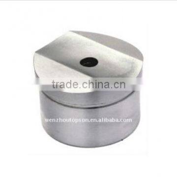 stainless steel handrail balustrade/post top supporting hollow base cap