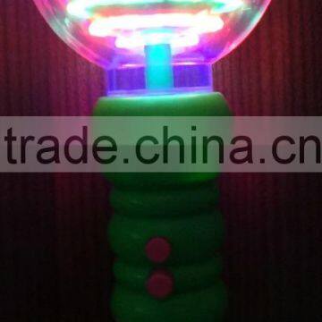 Hot Selling 10 LED 32 Blinking Changes Flashing Rotating Ball Stick with Music for Happy New Year