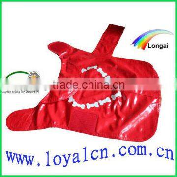 waterproof and breathable PU pet dog clothes