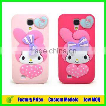 Melody Silicone 3d phone case mobile cover for Samsung galaxy S3 i9300 cell phone case back cover