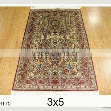 cheap carpet natural colour hand knotted handmade persian silk rug persian handmade silk carpets