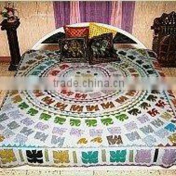 Patchwork cotton handmade bedspreads, ethnic discounted bedcover