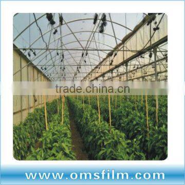 UV stabilized, anti-drop, anti-fog greenhouse plastic film