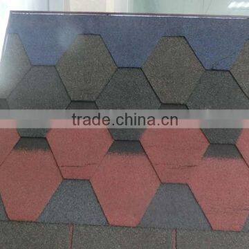 Various shapes asphalt shingle