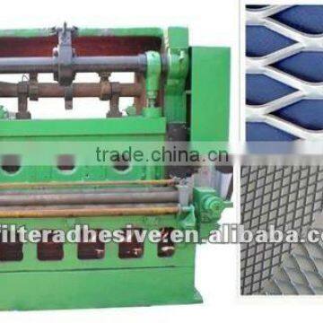 Diamond mesh expanded metal machine for making auto filters