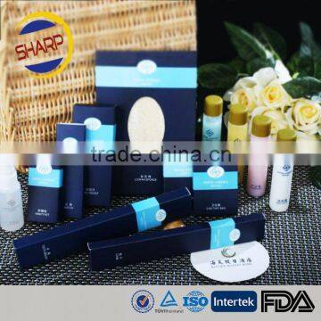 Lower price convenient hotel bathroom amenities sets