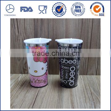 Fashion 350ml double stainless steel auto mug /travel mug