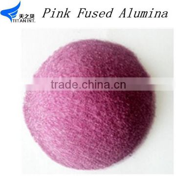 Ceramics Pink Fused Alumina used for Abrasives and Refractory