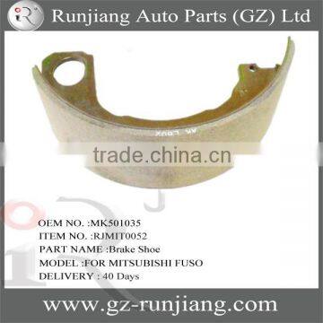 MK501035 brake shoe use for mitsubishi fuso canter 94-04 series truck parts