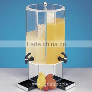 Clear transparent acrylic beverage dispenser for all brands drinks