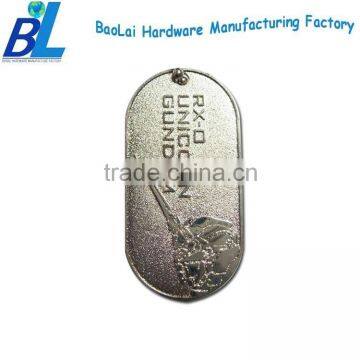 Factory direct sale wholesale dog tags in metal