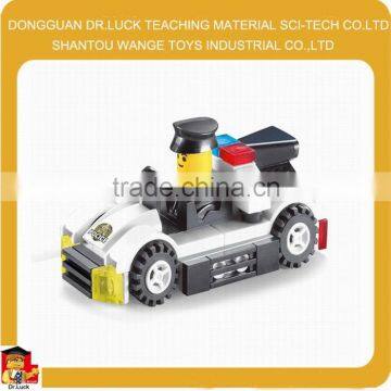 56pcs mini Police Block car
