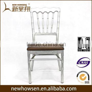 Popular cheap price high quality tiffany wedding chairs with cushion