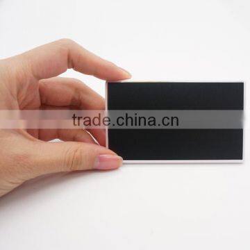 Ultra-thin card shape power bank with aluminum case manual and gift box package for Xiaomi