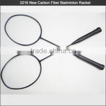 HOT New model! OEM painting Super light weight 75 g Strong badminton racket carbon fiber material