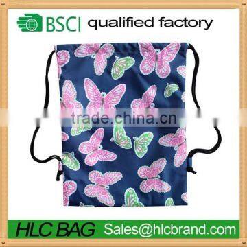 Nylon Simple Backpack Polyester Drawstring Bag HL-PB040 photo-2