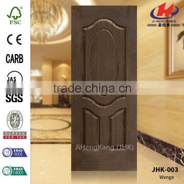 JHK 003 Mass Producing Carb Certificate 3.2MM Beautiful Design Cabinet Wenge Veneer MDF Door Skin