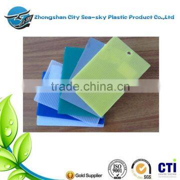 polypropylene corflute sign /plastic corrugated corflute sheet