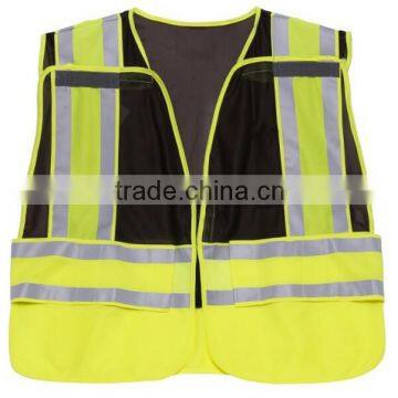 201606230940 high visibility red coffee Vest Security reflective