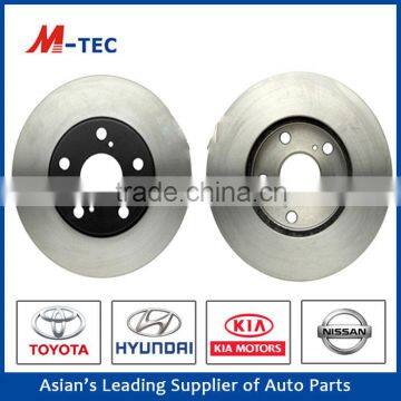 Auto spare part auto brake discs car accessories brake rotor 43512 0K120