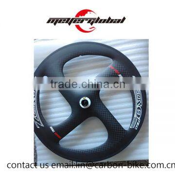 MeyerGlobal Best-Selling track 4-spoke carbon road bike clincher road wheels customized decal