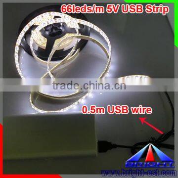 5v Power Warm White Usb Controlled Led Strip Light photo-4