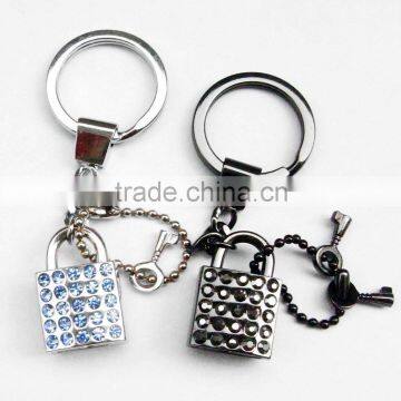 Metal Crystal Keychain for Gift