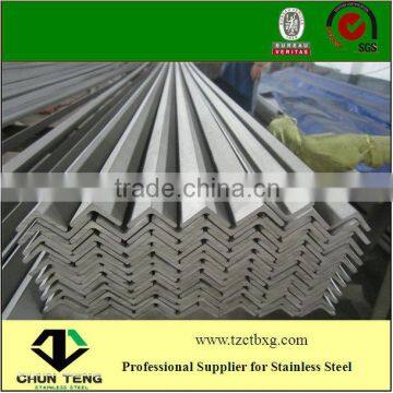 Factory Direct Sale High Quality AISI 304 Stainless Steel Angle Bar