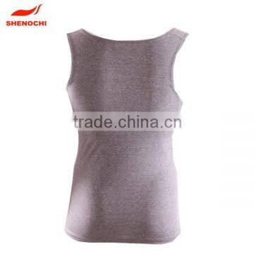 Cheap Price Fitness Custom GYM Singlet Sport Wear photo-3