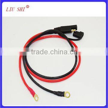 R connector to bullet female plug battery charge cable