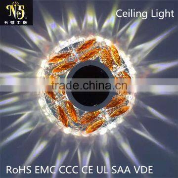 Modern Crystal Corridor Downlight Factory in Zhongshan Crystal Ceiling Light Chandelier Light photo-5