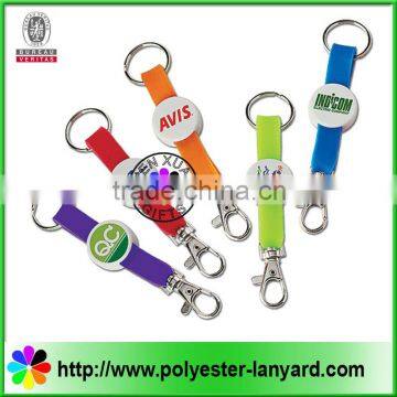 2013 new design custom silicone key chain, item 1023