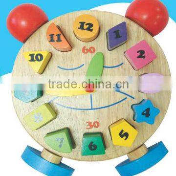 Wooden Cat Sorting Clock