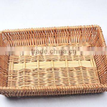 Wholesale Wicker Basket Wicker Tray Wicker Fruit Basket