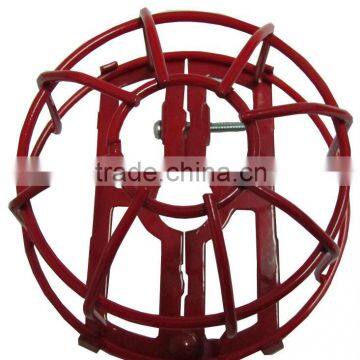 Fire Sprinkler Head guard 2pcs Univ /Fire Sprinkler Guards, Steel with Red and Chrome Finished